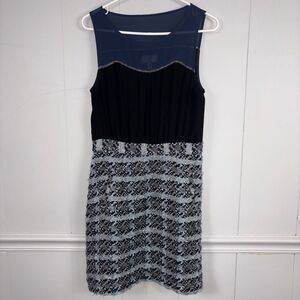 Anthropologie Moulinette Soeurs Tweed Carrington Sheath Dress 8 Winter Holiday